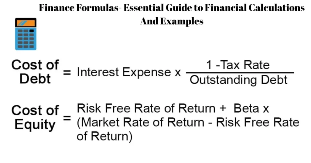 Finance Formulas – Essential Guide to Financial Calculations And Examples finance formulas essential guide to financial calculations and examples