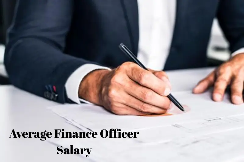 average finance officer salary